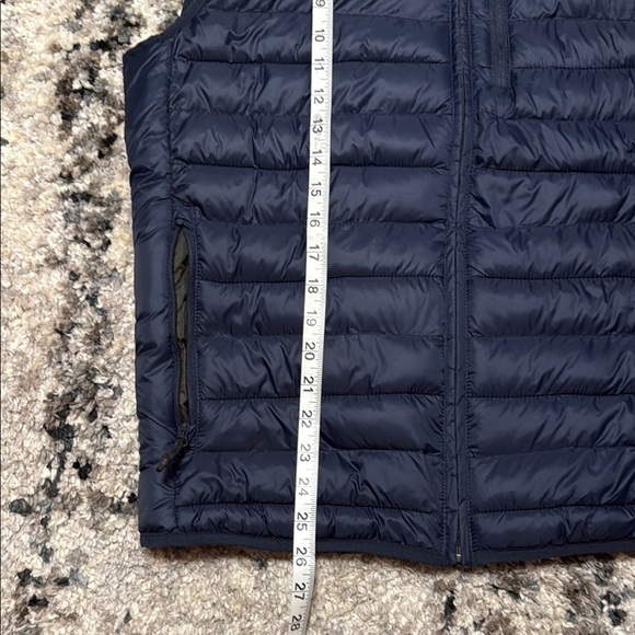 GAP Blue Quilted Puffer Vest Lightweight Insulated - Picture 8 of 8